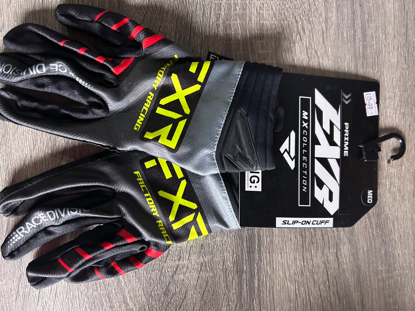 new fxr gloves medium