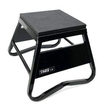 HEAVY DUTY STEEL BOX STAND MX, SMALL / 300mm HIGH MX STAND, BLACK