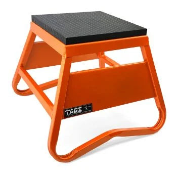 HEAVY DUTY STEEL BOX STAND MX, SMALL / 300mm HIGH MX STAND, BLACK