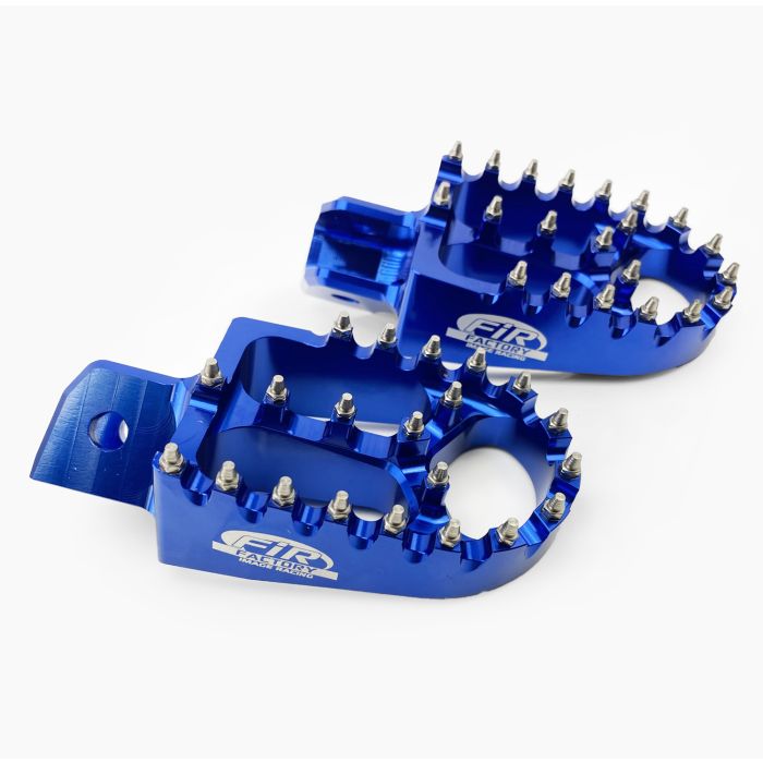 FOOT PEG ALLOY PW PEEWEE ALUMINIUM CNC, BLUE
