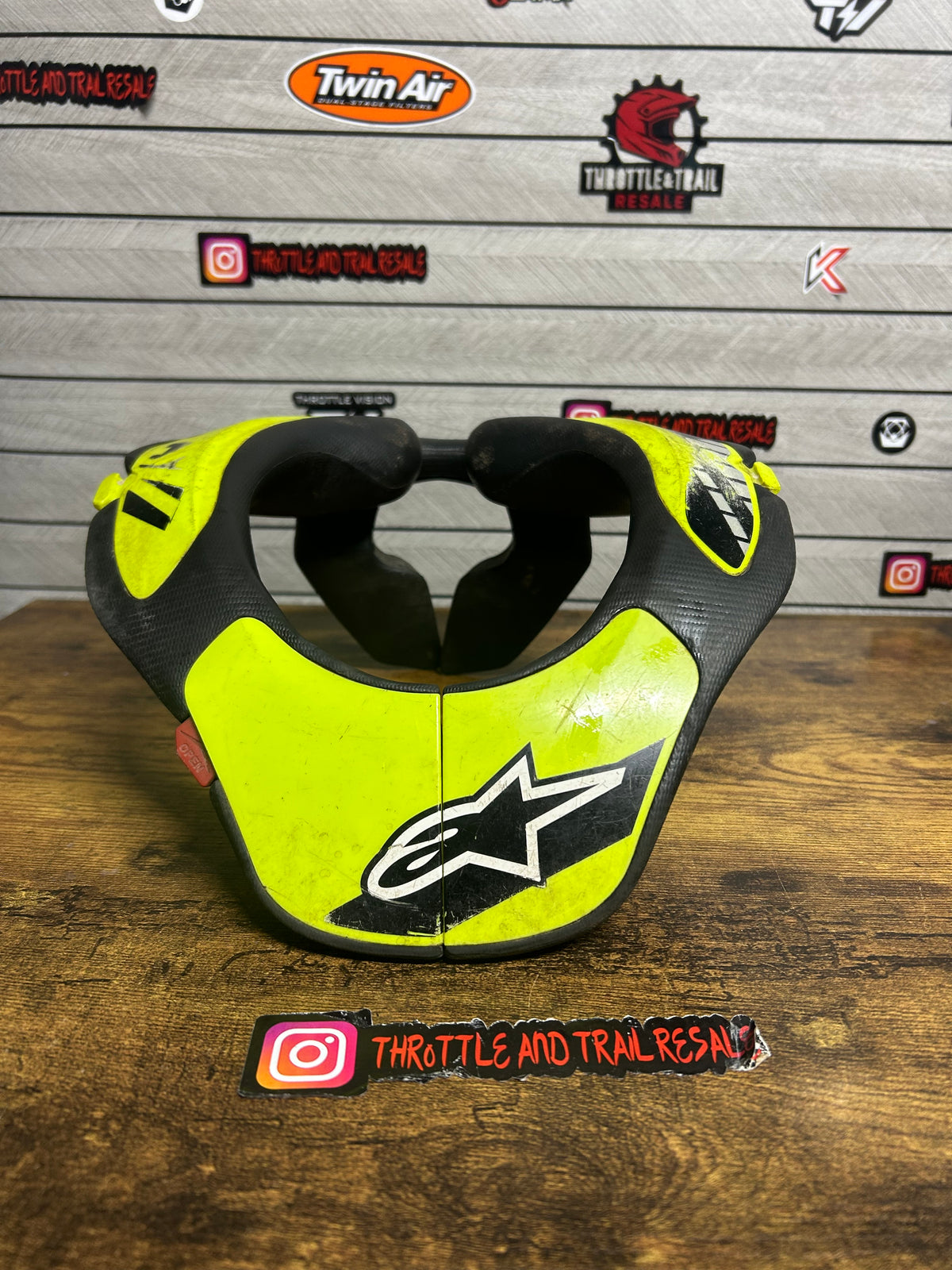 alpinestars youth neck brace