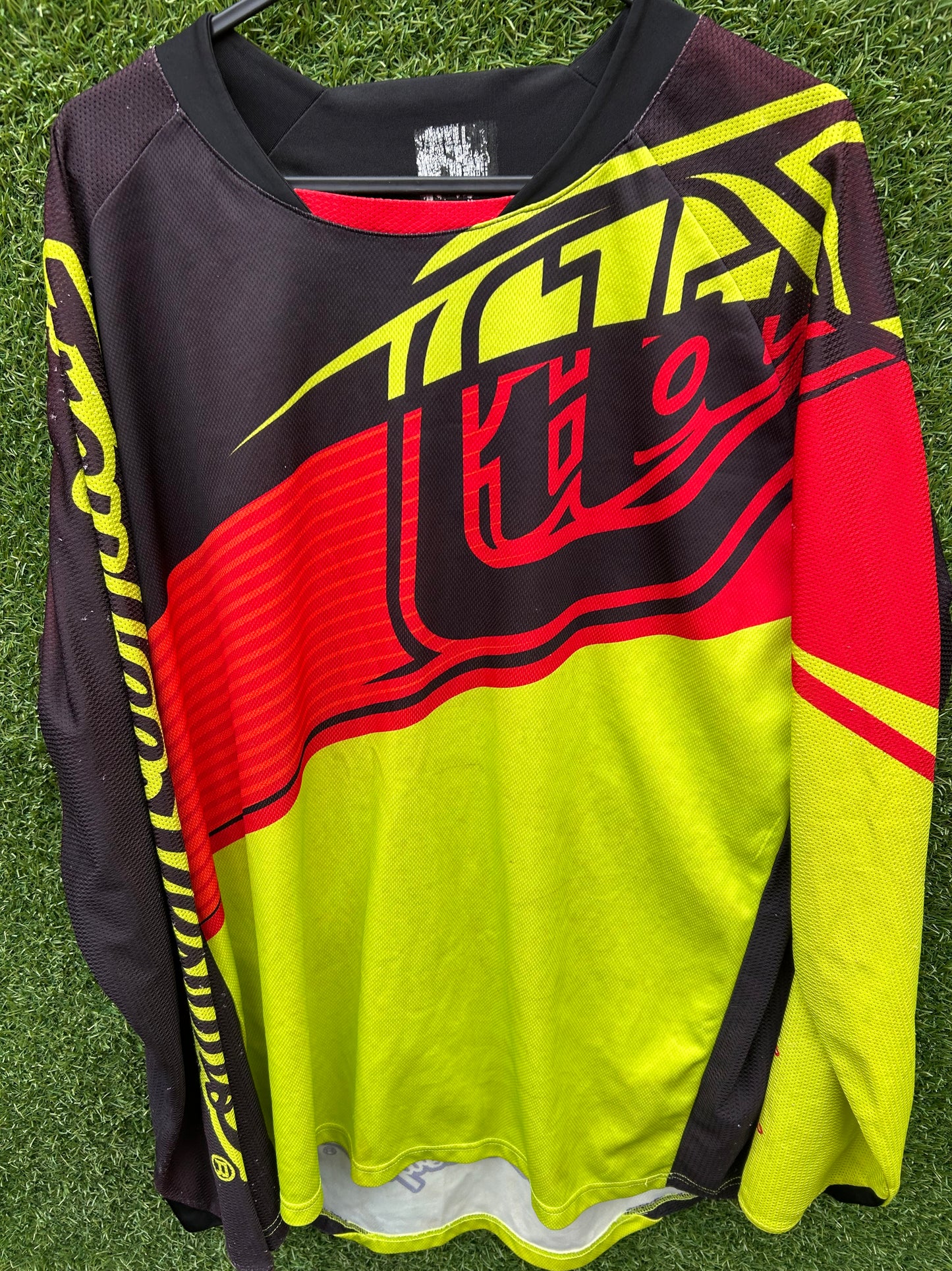 troy lee designs jersey large