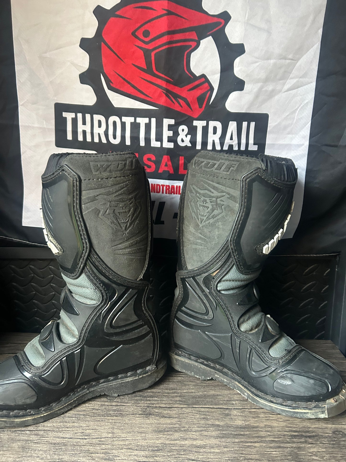 wulfsport boots UK1.5