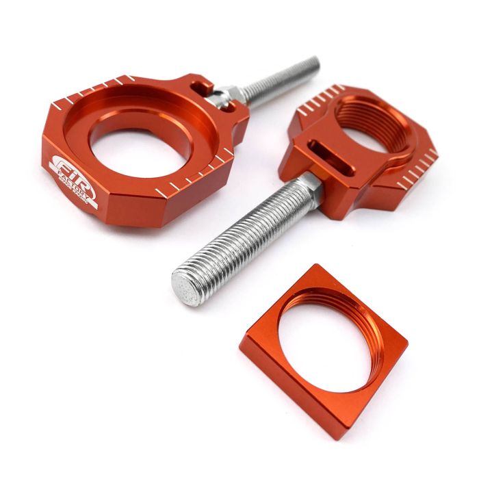 AXLE BLOCK & BOLT KTM SXF 13-21, ASRAB-19 ORANGE