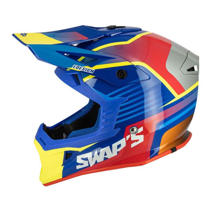 SWAPS S818 - SHINY BLUE RED YELLOW