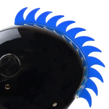 HELMET DECORATION MOHAWK ADHESIVE BLADE DESIGN