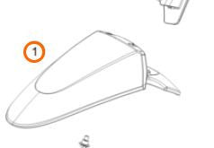 KTM OEM Front fender SX-E 2