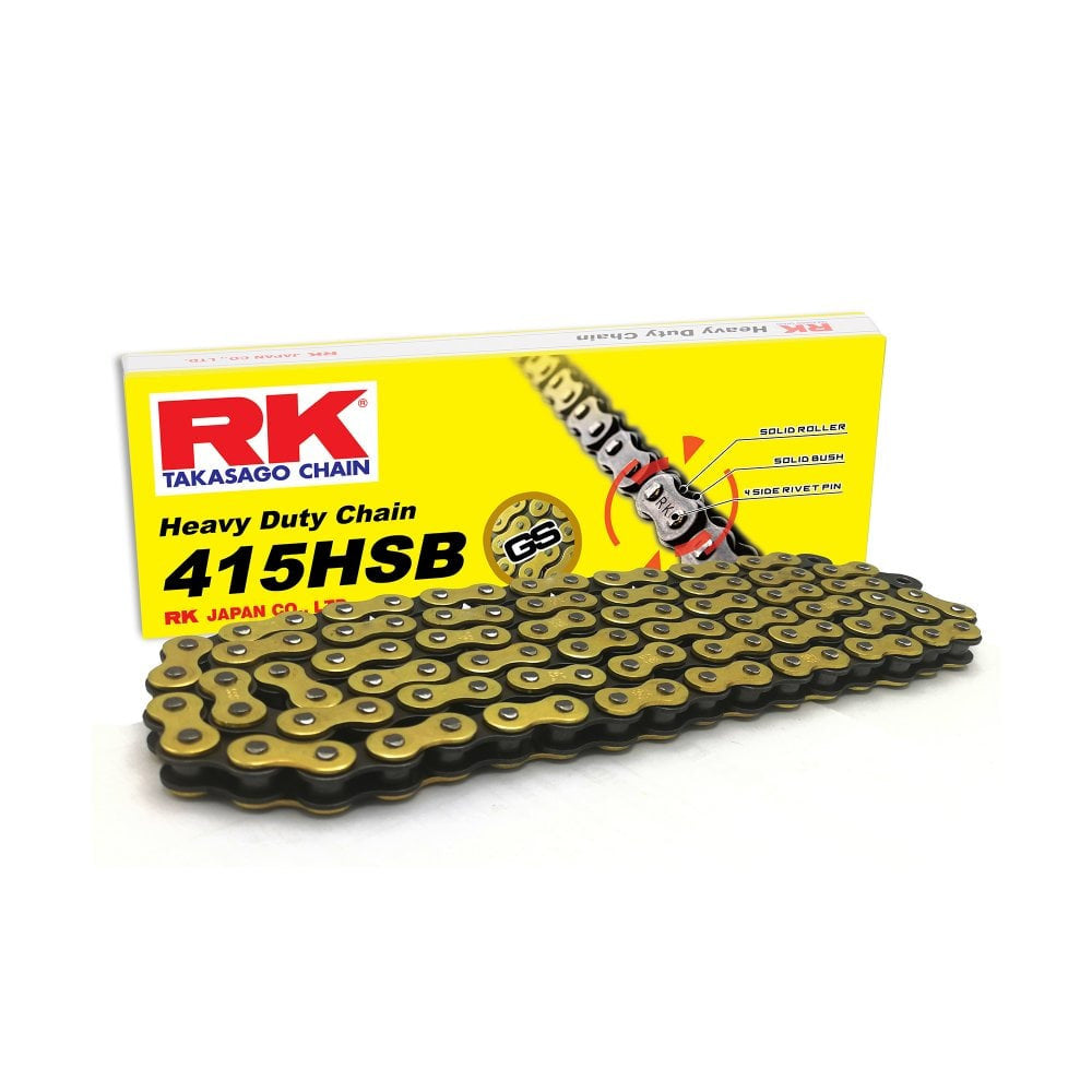 RK 415 GOLD Heavy Duty Chain KTM 50, Husqvarna 50, Gas Gas 50