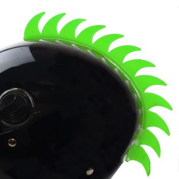 HELMET DECORATION MOHAWK ADHESIVE BLADE DESIGN