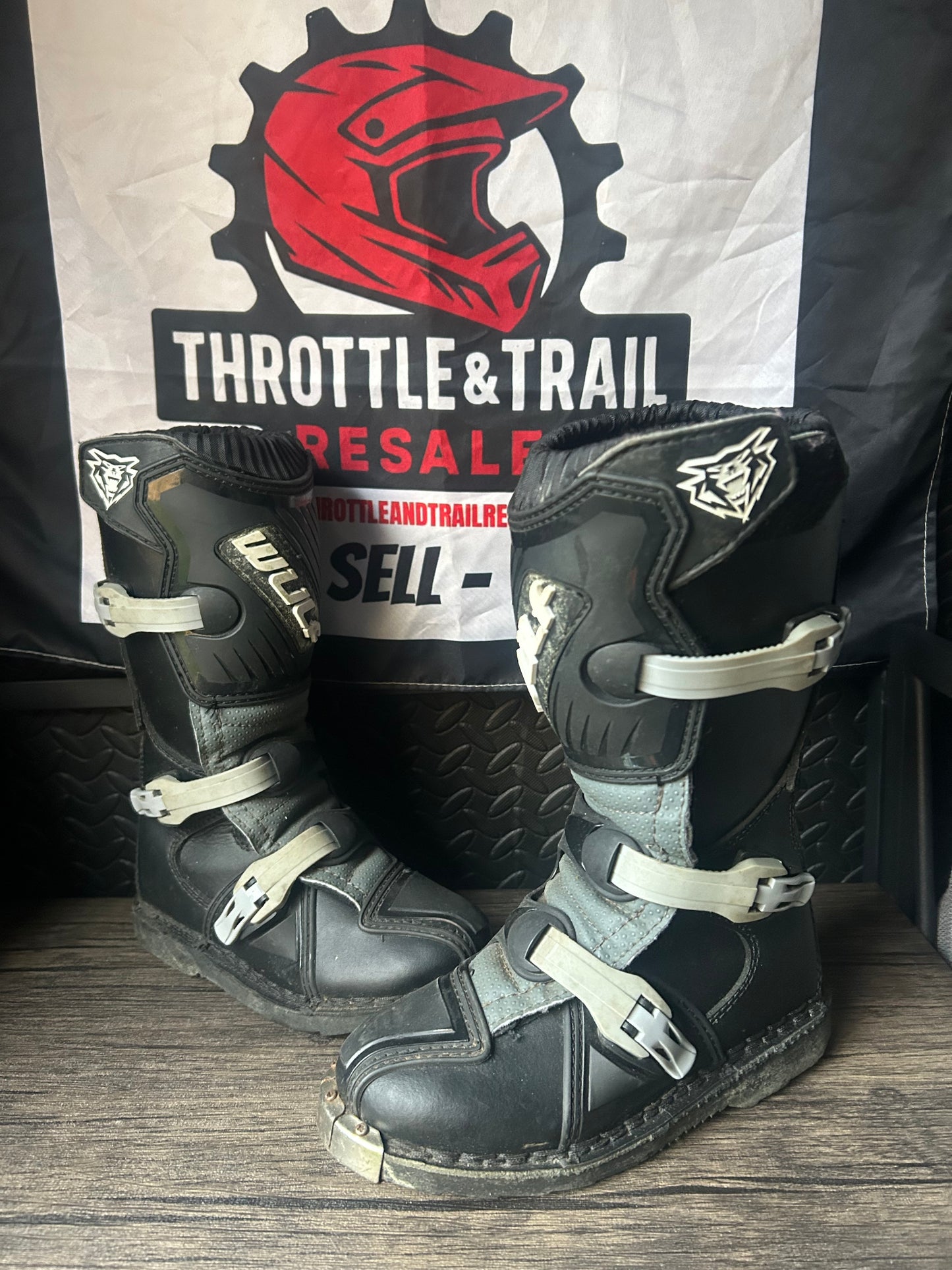 wulfsport boots UK1.5