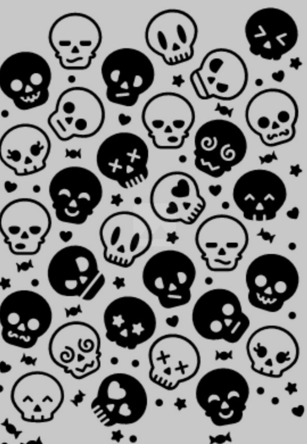 Skull frame wrap decal