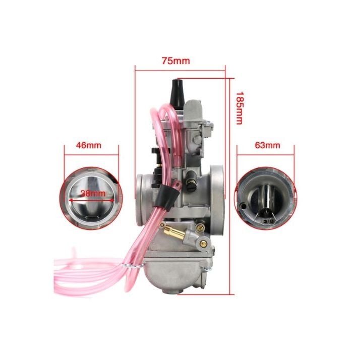 CARBURETTOR PWK38S KTM HUSQVARNA GASGAS SHORT BODY