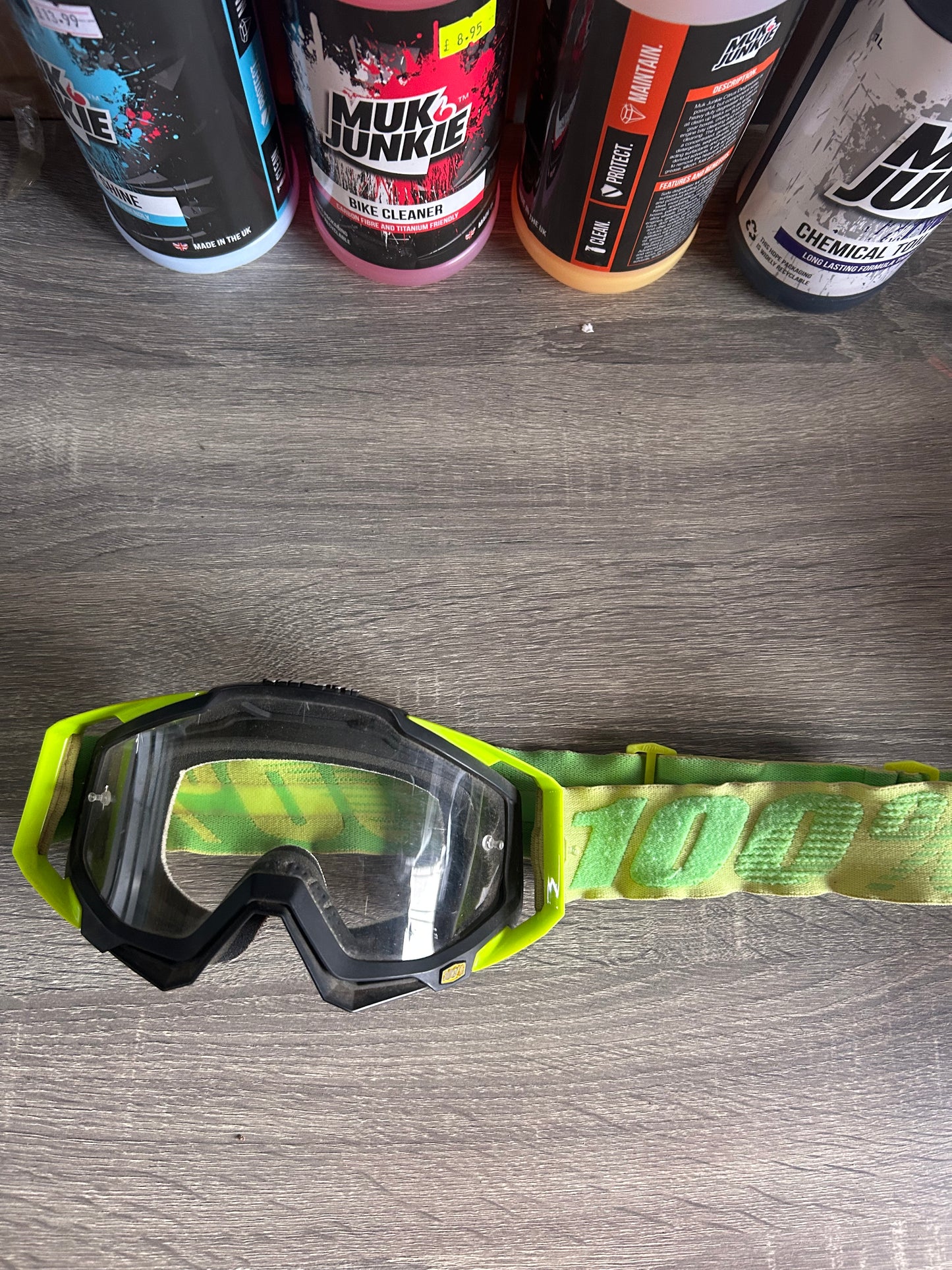 100% goggles - used