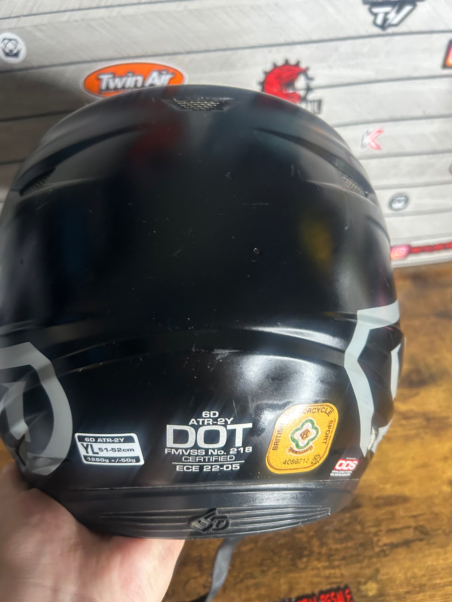 6D ATR-2Y helmet 51-52cm