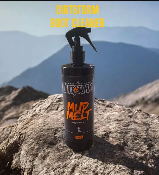 DIRTSTORM mud melt boot cleaner