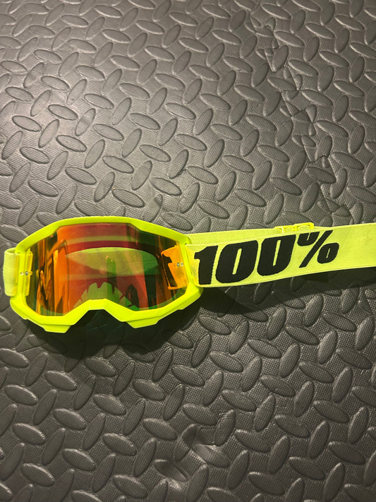 100% youth goggles