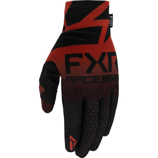 Fxr yth pro fit lite mx glove red / black