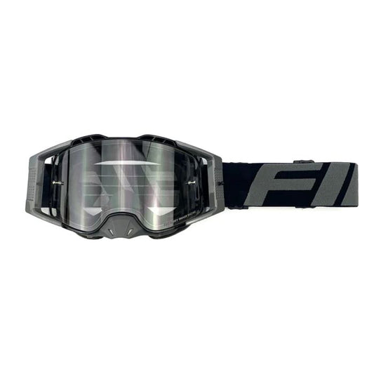 FIR NANO MOTOCROSS ENDURO BLACKOUT GOGGLES, ANTI-FOG TAC LENS, BAG & LENS WIPE INCLUDED