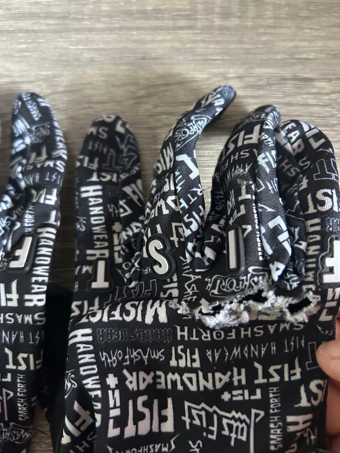 fist gloves large