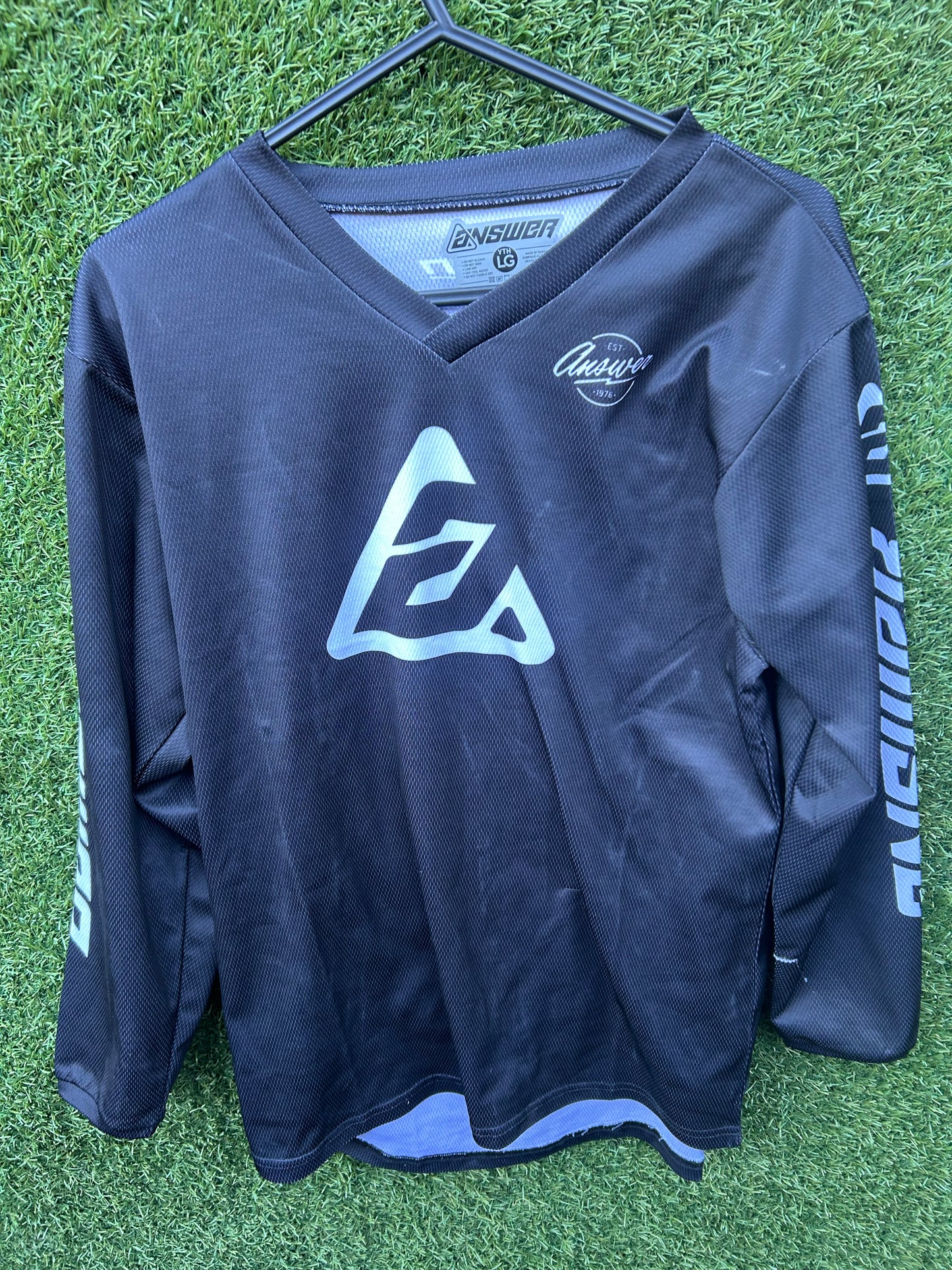 answer jersey yl