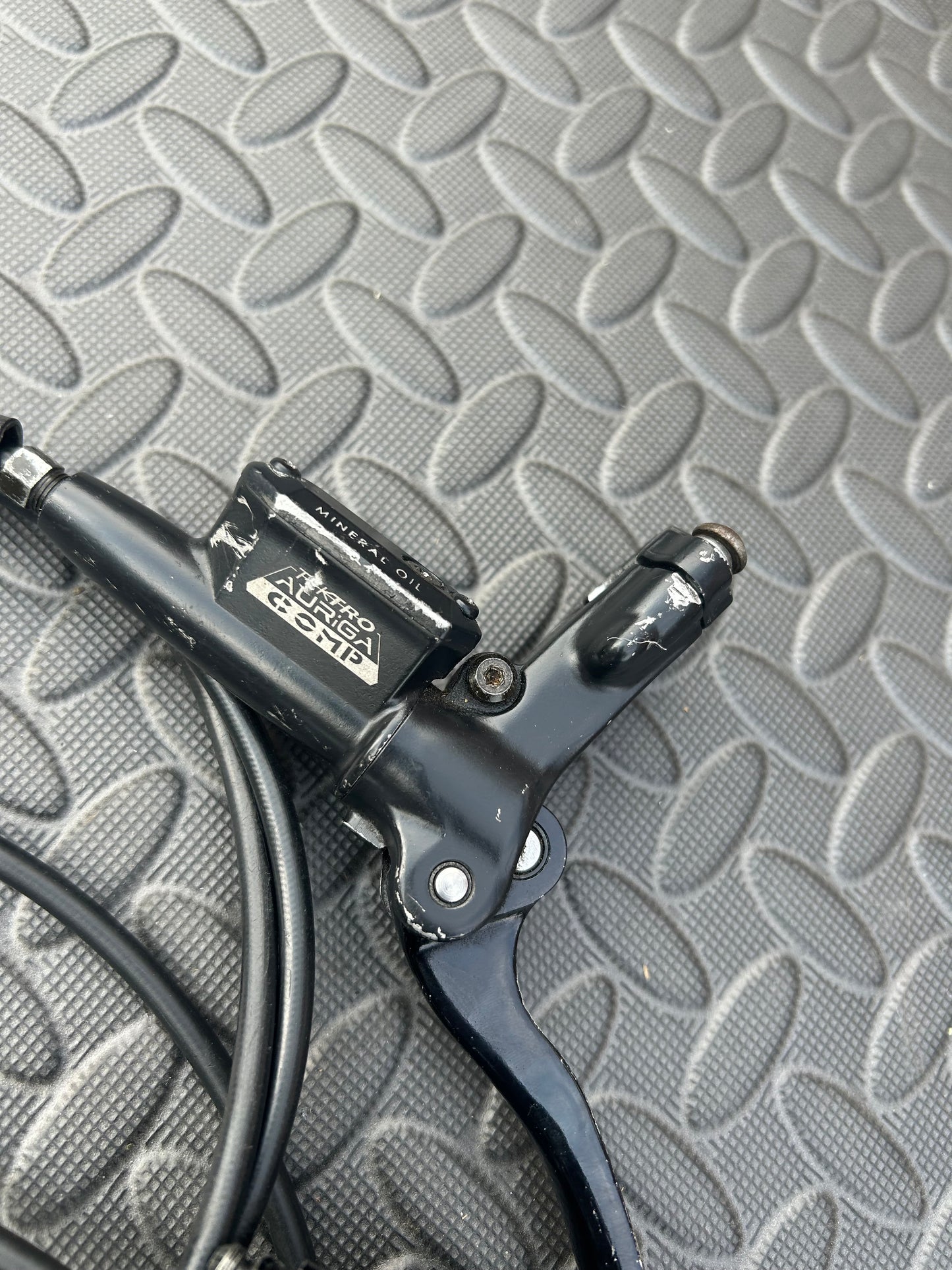 Shimano hydraulic brakes front and rear