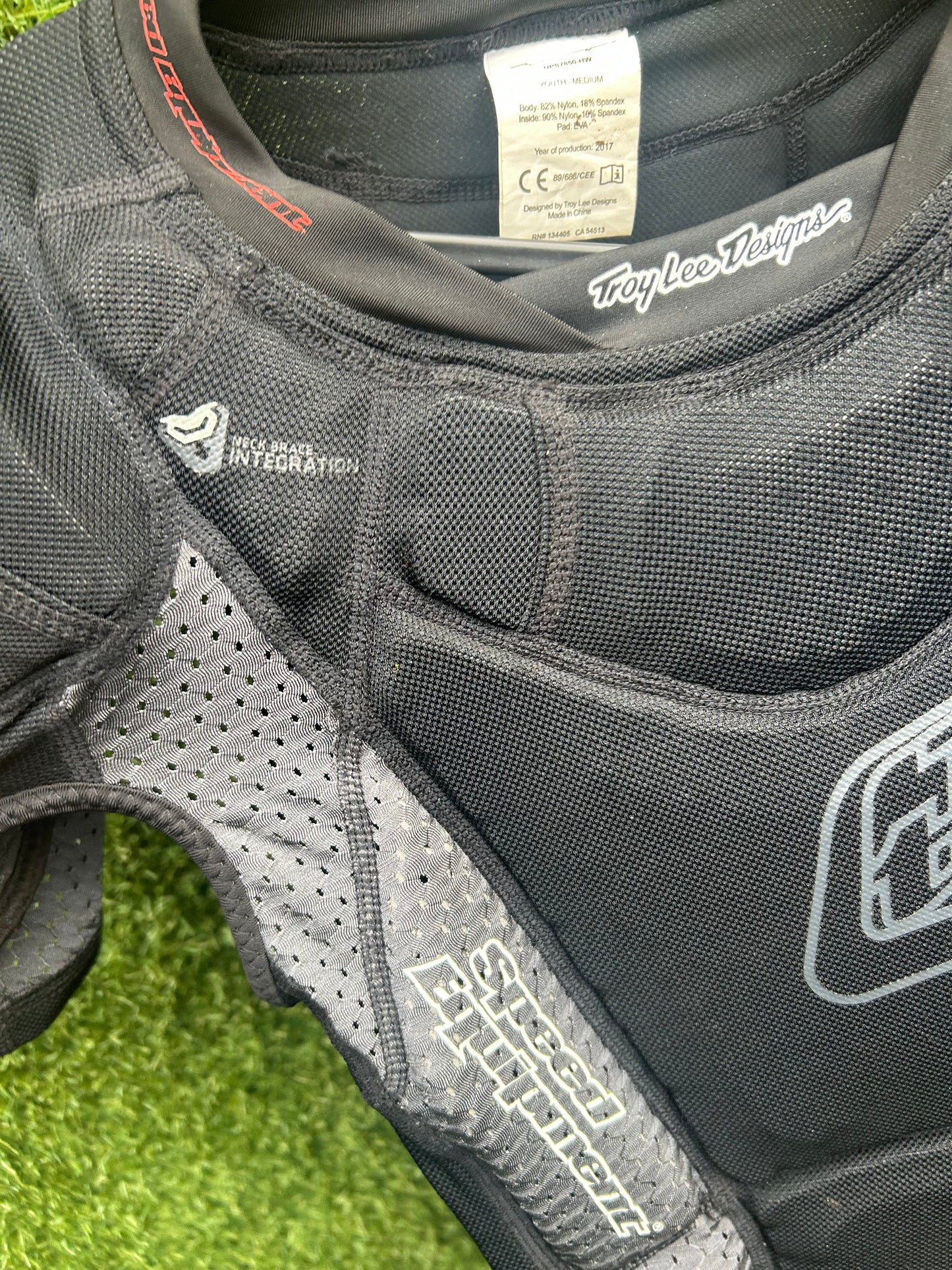 Troy Lee body armour youth medium
