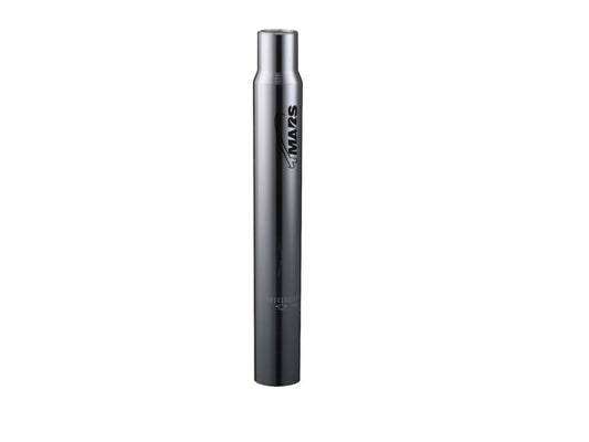 TMARS 25.4mm ALLOY STRAIGHT 350mm SEAT POST BLACK