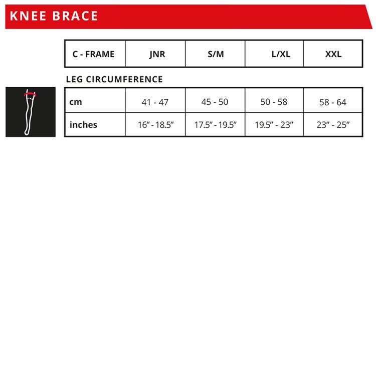 LEATT Knee Brace C-Frame Junior Kids