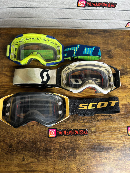 Scott goggle bundle