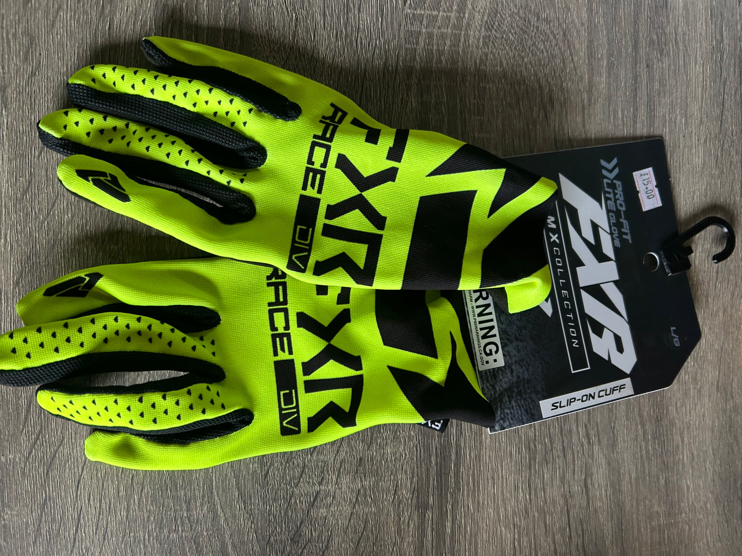 new fxr gloves large