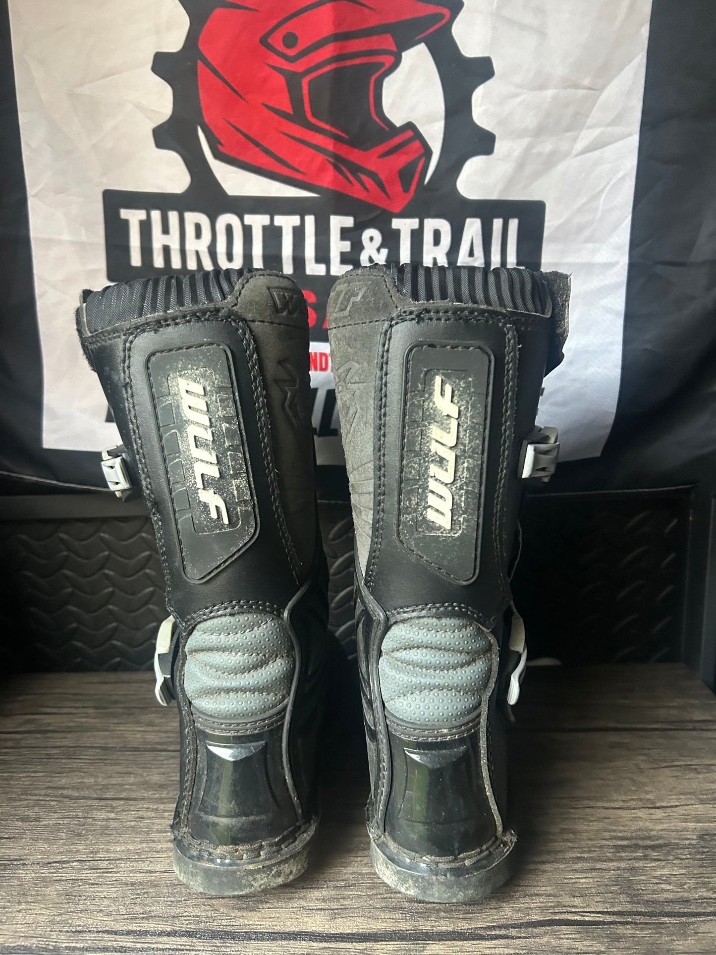 wulfsport boots UK1.5