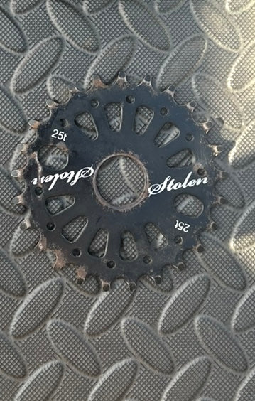 Stolen 25t bmx sprocket