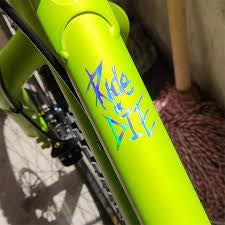 Ride or die mtb decal