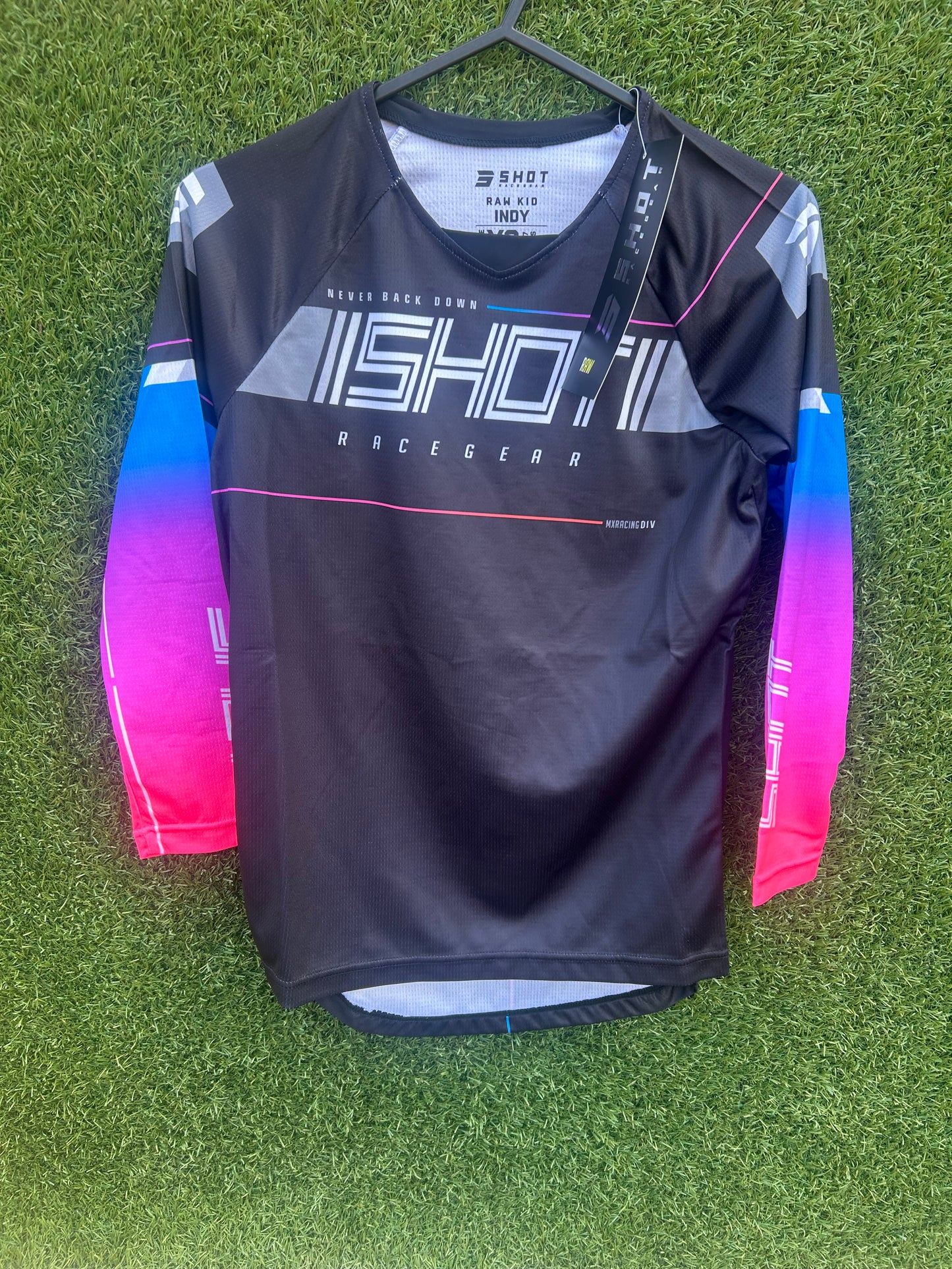 NEW shot jersey youth small