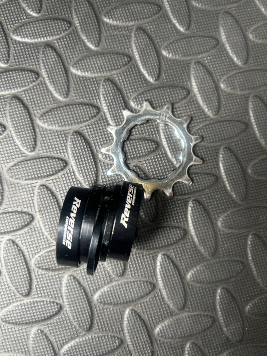 Reverse components single speed conversion kit