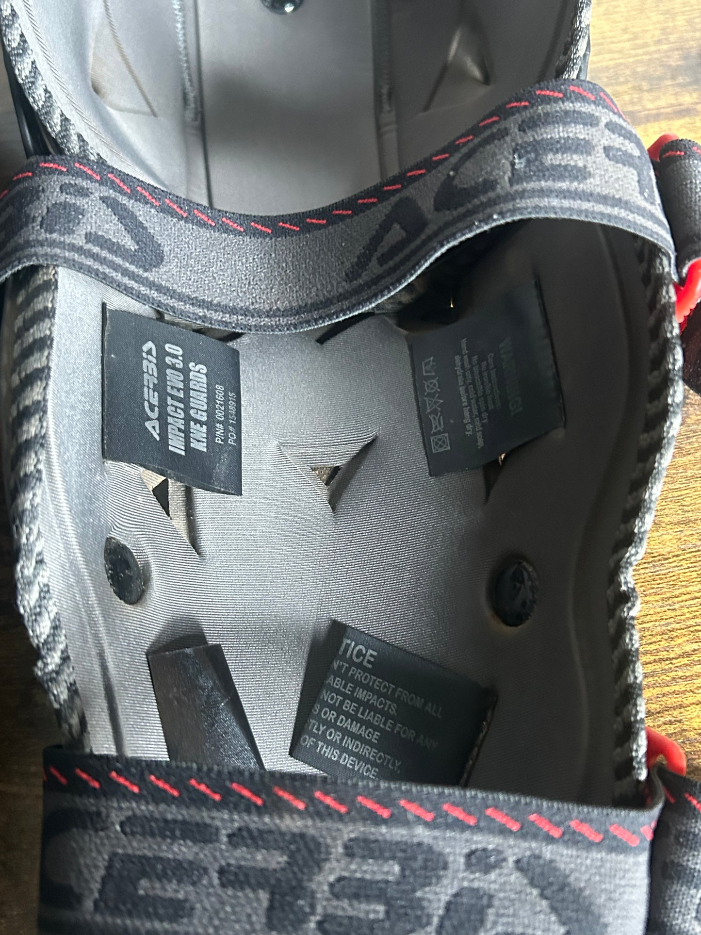 acerbis knee braces s/m