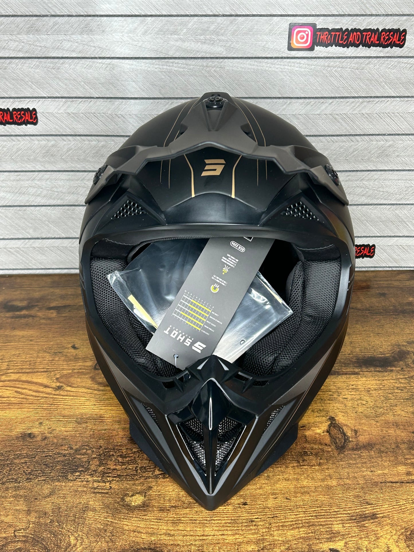 NEW shot helmet 59-60cm