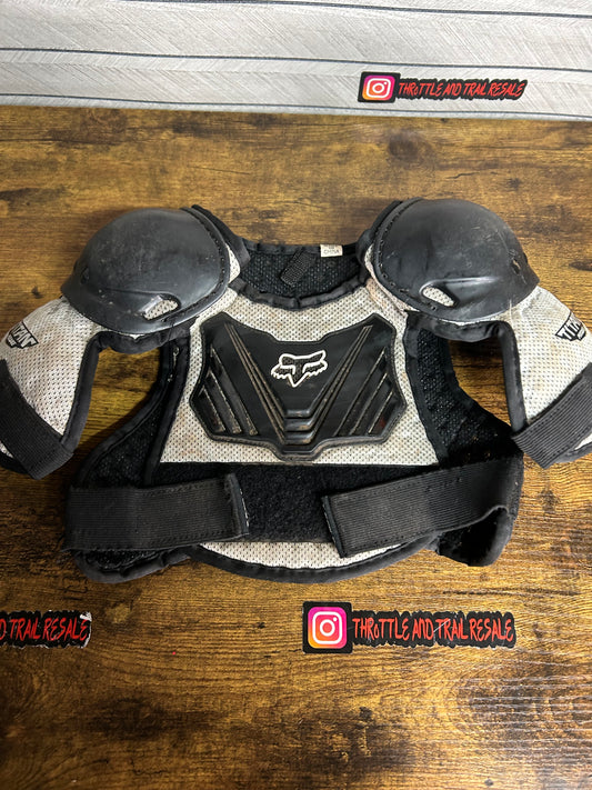 fox peewee body armour age 4-7