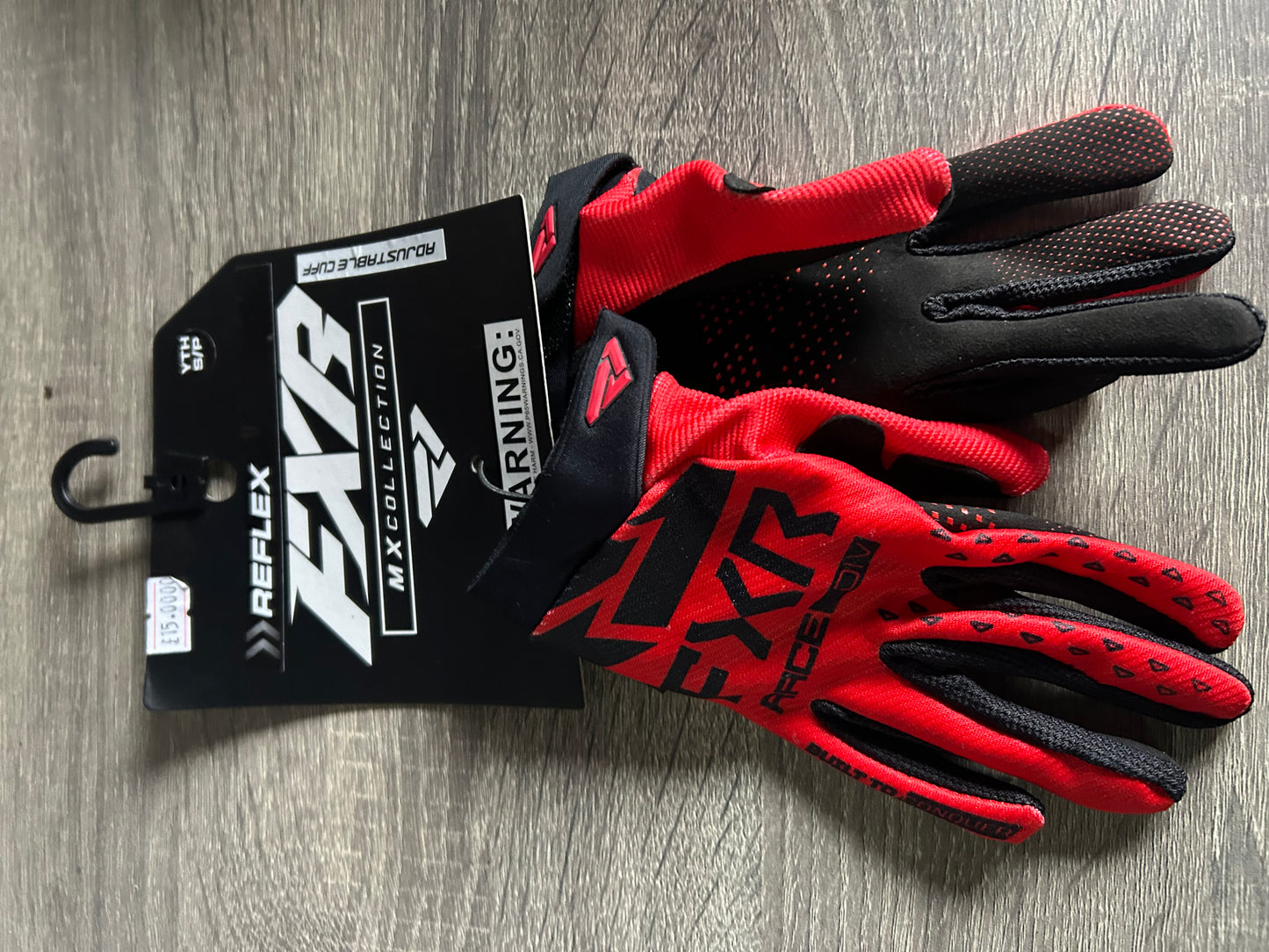 new fxr gloves youth small