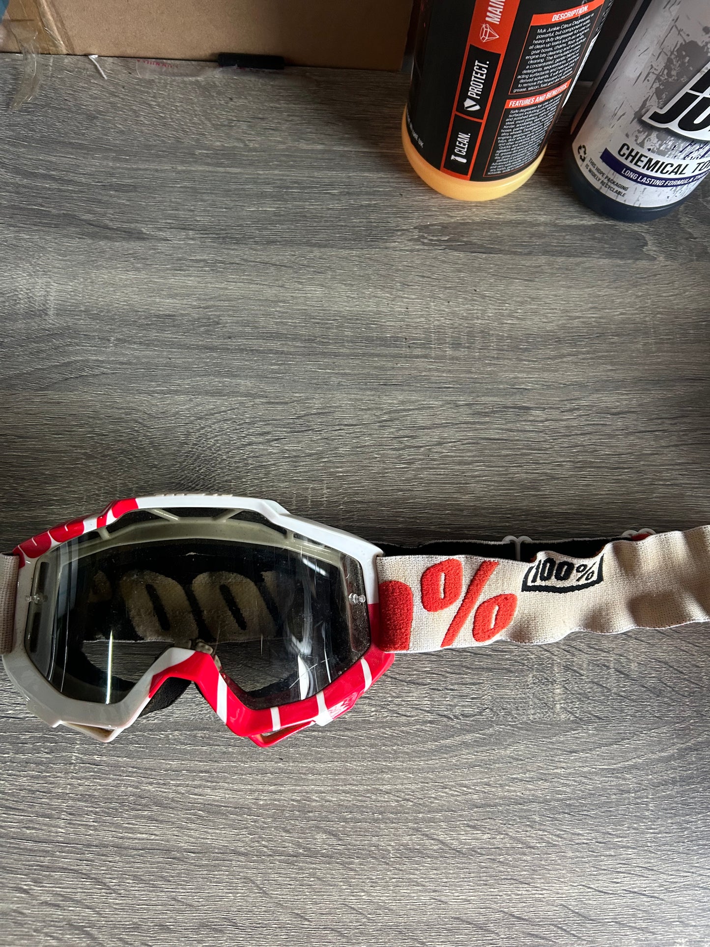 used 100% goggles