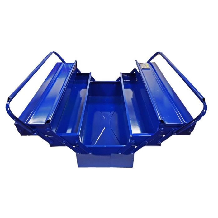 CANTILEVER TOOLBOX 530x200x200mm WITH ORGANISER AND TRAY - TOOLZONE KDPTB006