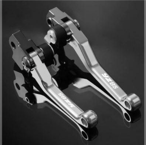 Flexi Clutch & Brake Lever YZ85 15-22, yamaha CNC Billet Foldable Pivot