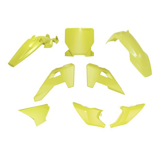 PLASTIC KIT 6PC HUSQVARNA TC 85 2025 R-TECH YELLOW