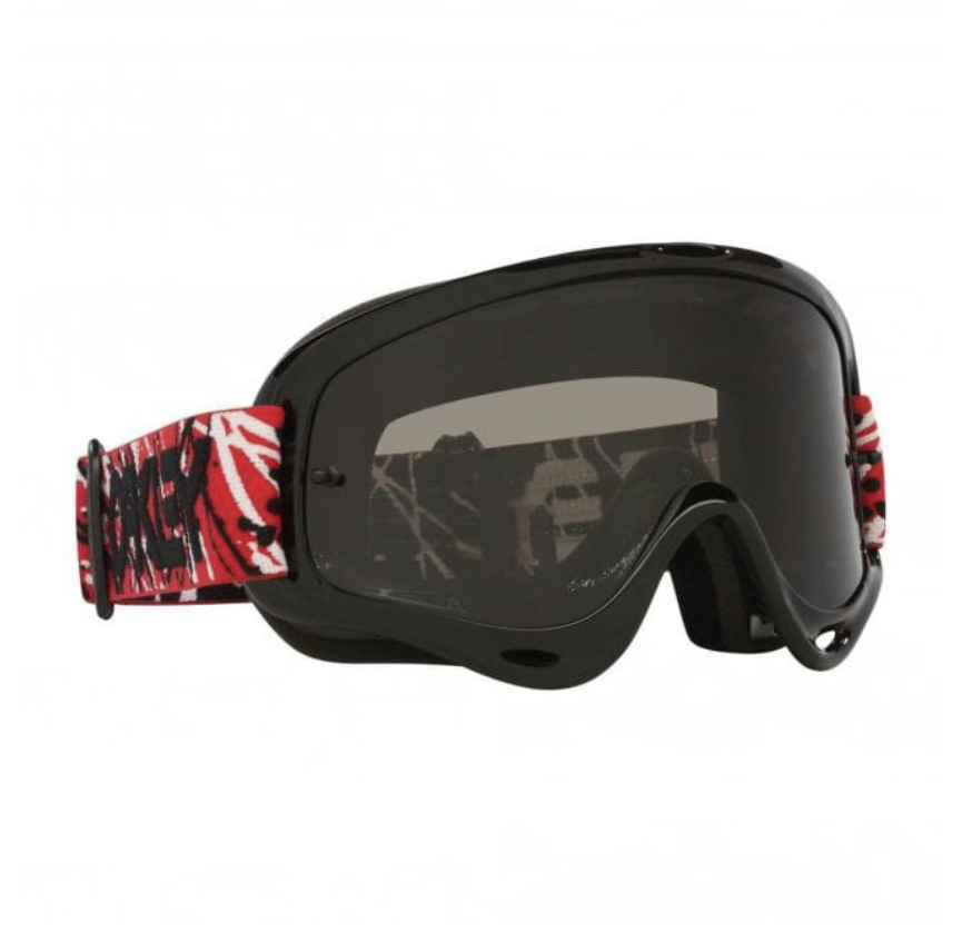 OAKLEY O-FRAME MX HERITAGE COLLECTION BLACK/LIGHT SMOKE, DARK GREY LENS