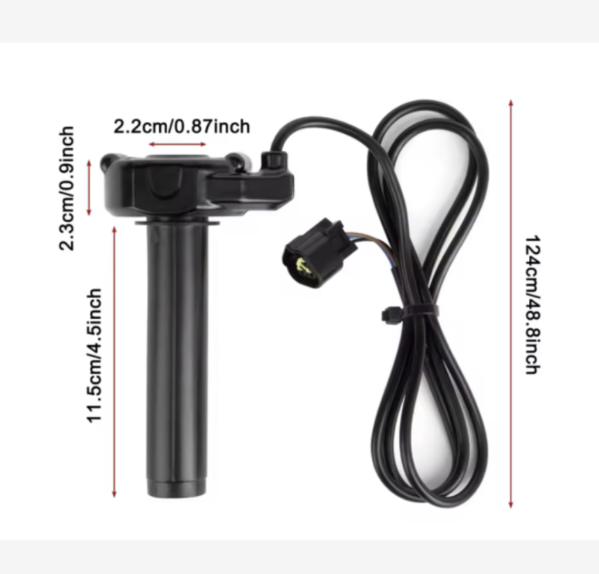 THROTTLE TWIST GRIP PLASTIC 22mm SURRON LIGHT BEE S LIGHT BEE X