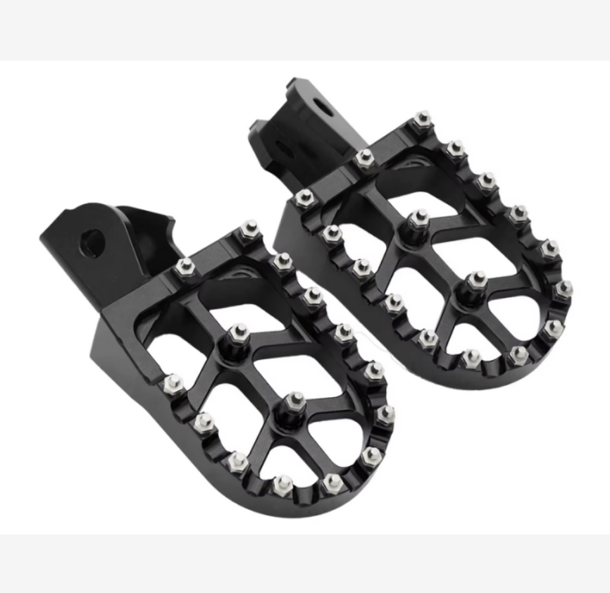 FOOT REST PEGS CNC ALUMINIUM BLACK SURRON LIGHT BEE S LIGHT BEE X