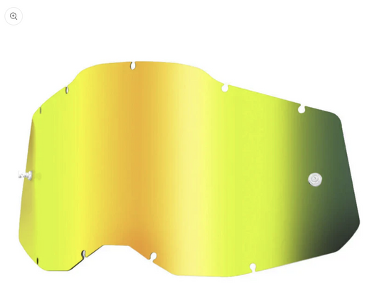 Rip n Roll 100% GEN 2 Mirror Tear off Lens, Gold