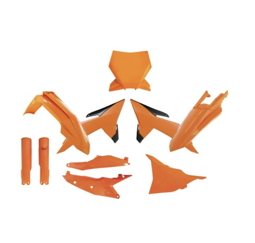 PLASTIC KIT 7PCS KTM SX SXF XC XC-F 2025, R-TECH