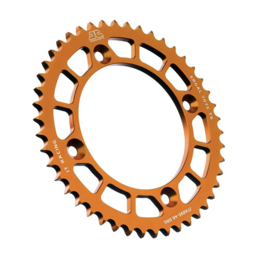 REAR SPROCKET ALLOY ORANGE 441,
