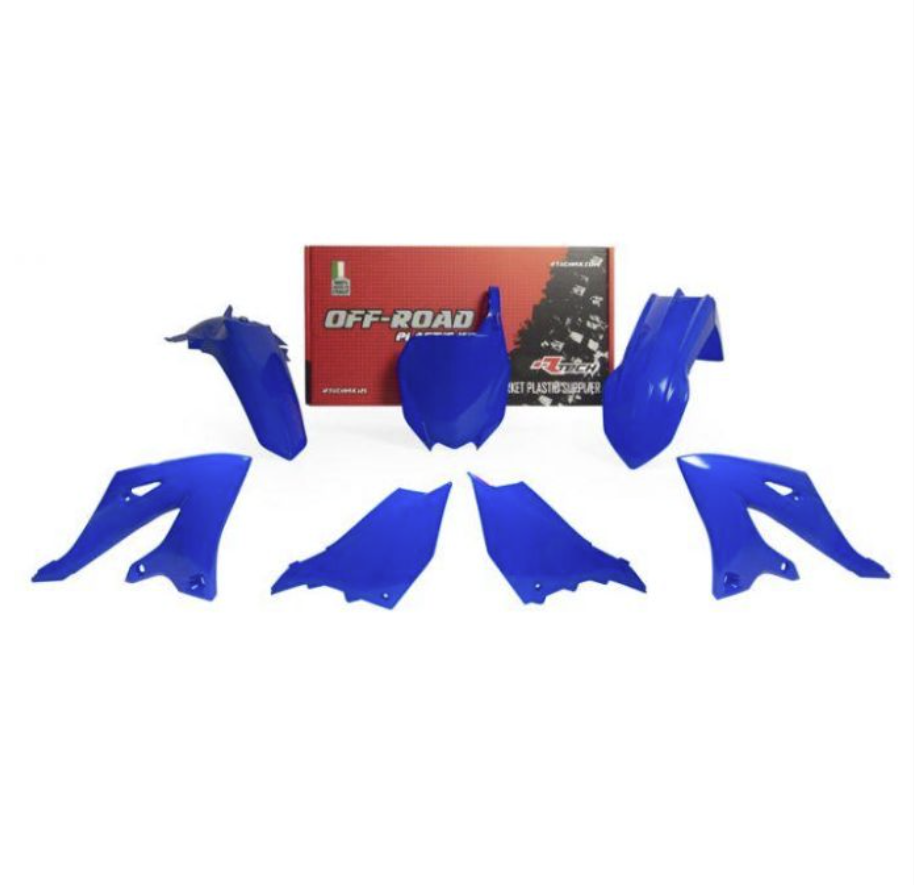 PLASTIC KIT/5 2022-25 YZ125/250 OEM 2022-25, RTECH R-KITYZ0-BL0-022